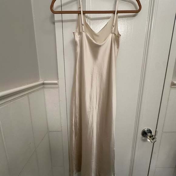 NWOT Sablyn Taylor Slip Dress in Prism (Beige) size XS - Picture 6 of 7